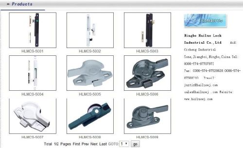 See : www.hailuowj.com Window Locks