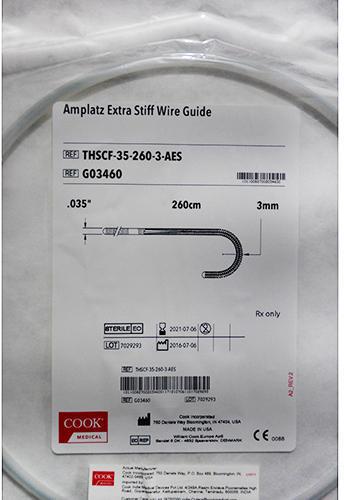 Amplatz Extra Stiff Guidewire