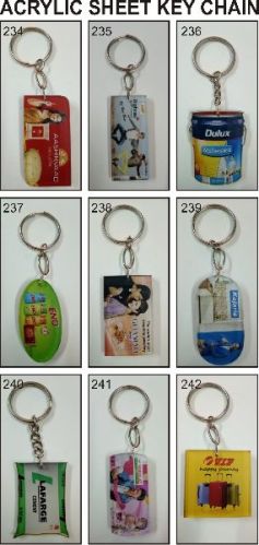 Acrylic Keychains, Feature : Fine Finish, Rust Proof