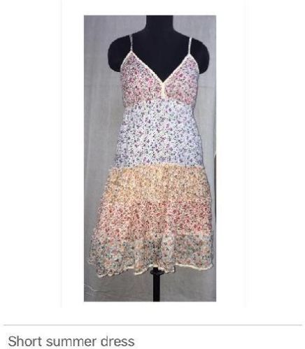 Printed Short Summer Dresses, Feature : Anti-Wrinkle, Comfortable, Embroidered, Impeccable Finish
