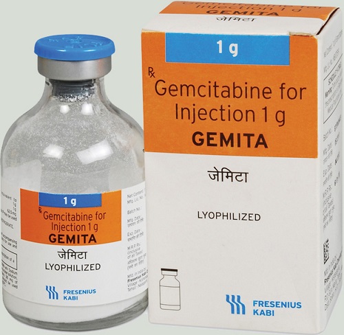 GEMITA Gemcitabine 1gm Injection