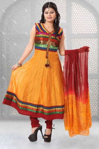 Maahi Anarkali Dress Estern Cloth, Feature : Attractive