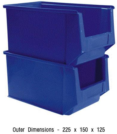 SUPREME PLASTIC 25 STORAGE BIN, For Hospital, Clinic, Laboratory