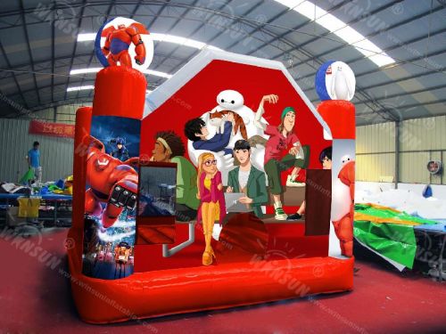 0.55mm PVC tarpaulin Inflatable Castle