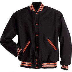 Wool Body and Wool Sleeves Varsity Jackets , WB-1902 Varsity Jacket