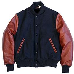 Varsity Jackets With Leather Sleeves, College Jackets, WB-1905 Varsity Jacket