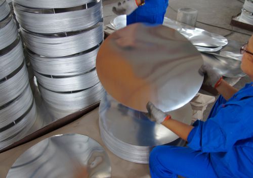 Aluminum circle