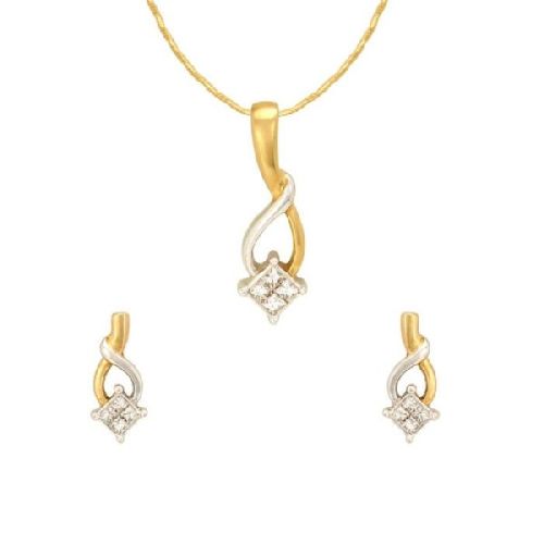Gold Pendant Set, Gender : Female