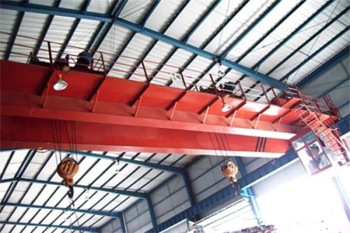 Workshop Used 10 Ton Electric Double Girder Overhead Crane