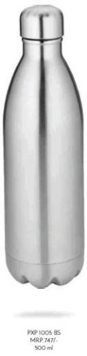 Stainless Steel 500ml Electro Water Bottle, Cap Type : Screw Cap