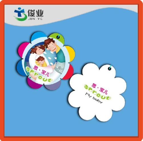 Coated Art Pape Attractive Hang Tags, Brand Name : Junye