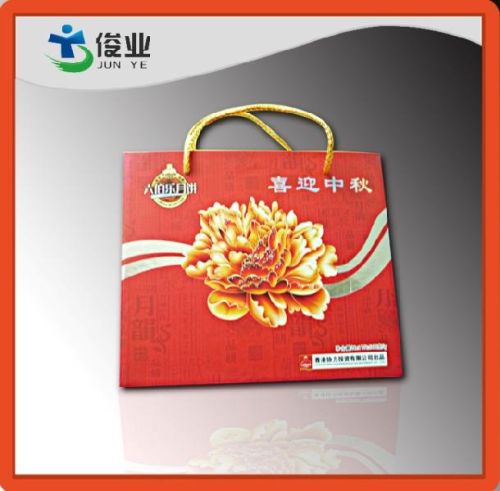 Full Color Printing Handle Gift Bag, Brand Name : Junye
