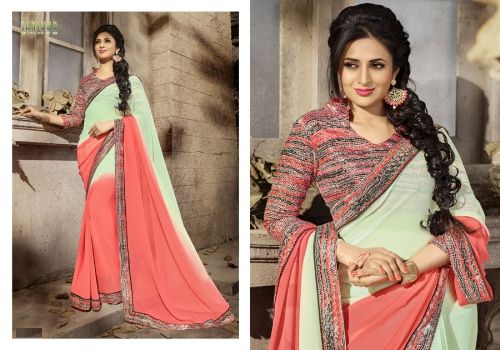 HLS-12 Designer Saree