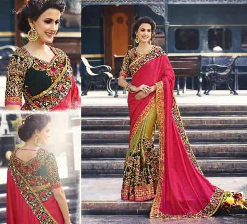 HLS-7004 Designer Saree