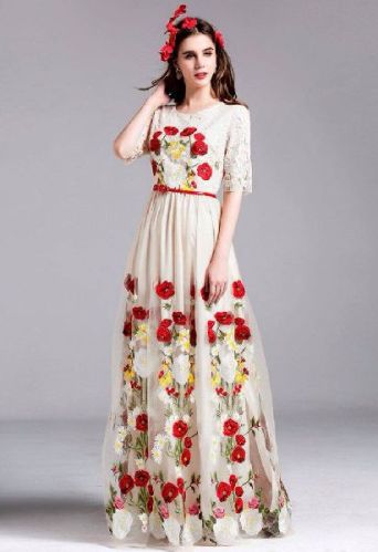Ladies Long Dress