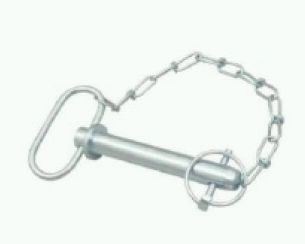 Hitch Pin With Linch Pin and Chain