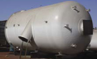 PROCESS GAS KO DRUM, Thickness : 25 MM