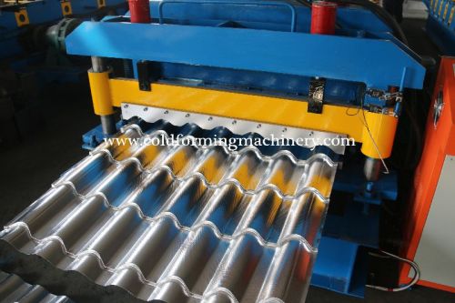 Color steel Glazed Tile Forming Machine, Brand Name : ZY for Roof