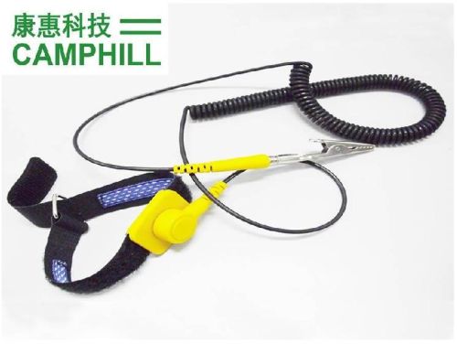 Silicone Anti-Locked & Adjustable Elastic Nylon Weaved Wrist Strap