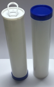 Round Plastic Grease Cartridge (400 Gm.), For Industrial Use, Capacity : 400gm