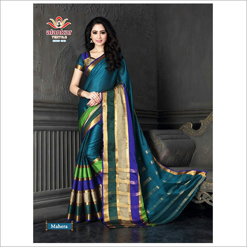 Cotton Banarasi Silk Sarees