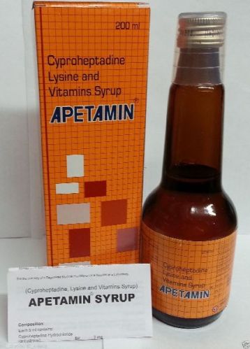 Apetamin, For Health Supplement, Form : Liquid