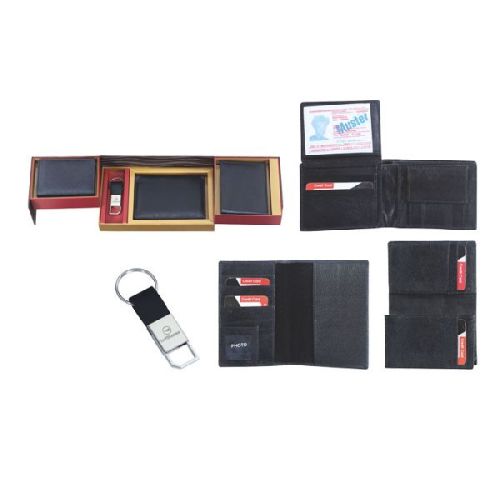 Leather Executive Gift Sets, Color : Black