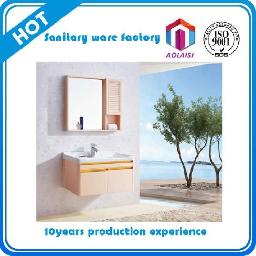 PVC A-9201 High Glossy White Bathroom Vanity, Packaging Type : Pink