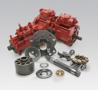 Kawasaki Hydraulic Piston Pump Spare Parts, For Excavators