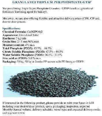 Phosphate Fertilizers
