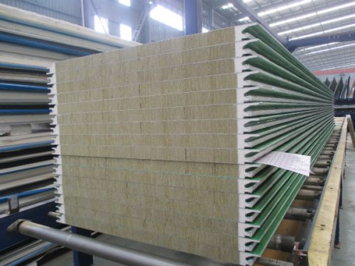 Rockwool Sandwich Wall Panel, Density : 120kg/m3