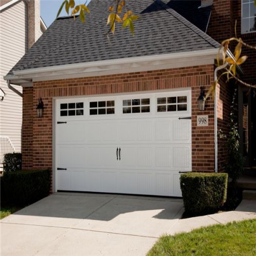 Sectional Garage Door, Packaging Type : Porcelain white, light gray
