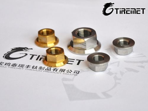 Titanium Lock Nuts, Brand Name : Tiremet