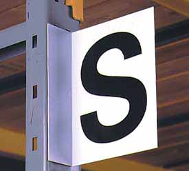 Aisle Signs, Size Available : 12' x 22'