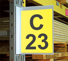 Warehouse Pouch Signs, Packaging Type : yellow, Blue, red, green