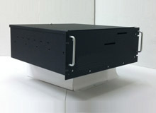 18 gage CRS Rack Mount Access Control Enclosure