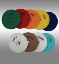 Flexible Polishing Pads Inches 3' Metric(mm) 75