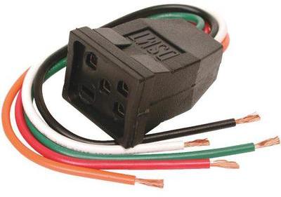 PIGTAIL MOTOR RECEPTACLE