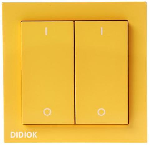 Home Easy Self Powered Wireless Double Switch