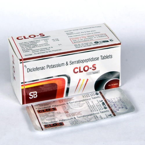 Clo-S Tablets, Packaging Type : Strips