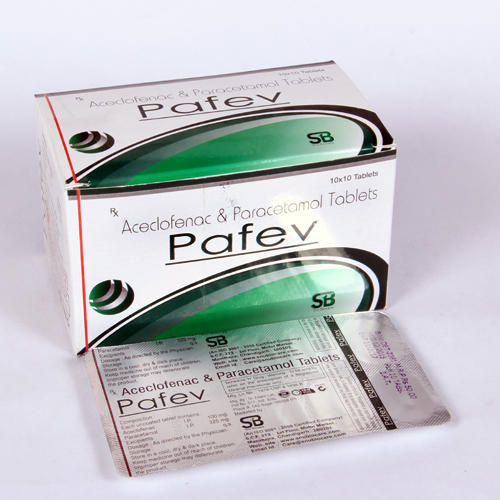 Pafev-SB Tablets, Packaging Size : 10 X 10