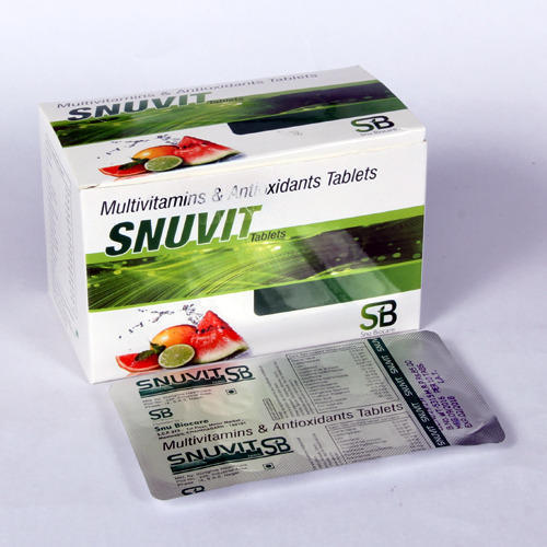 Snuvit Tablets, Packaging Type : Strip