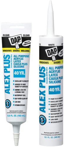 Acrylic Latex Caulk Plus Silicone Adhesives Sealants