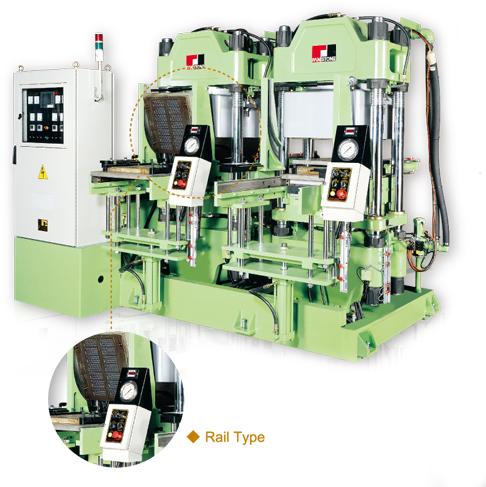 VACUUM TYPE COMPRESSION MOLDING MACHINE