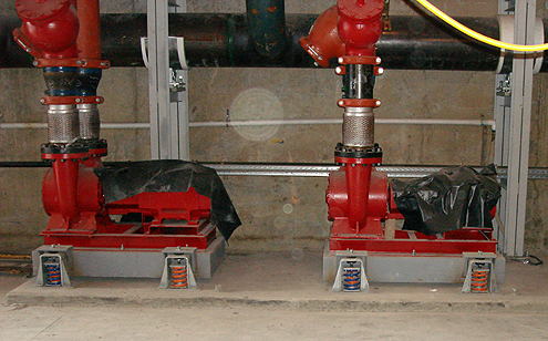 Model CIB-H Inertia Base Frame