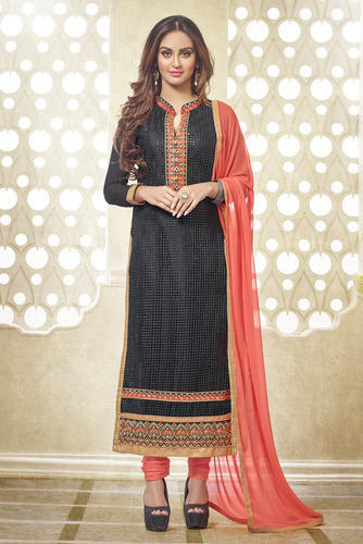 Embroidered Salwar Suit Material