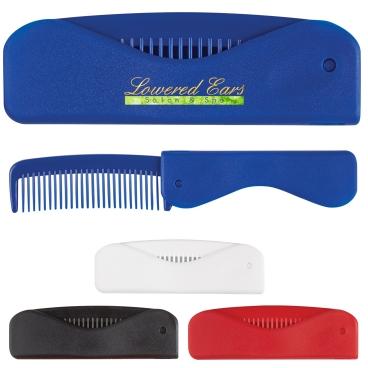 Folding Comb, Packaging Type : Black, Blue, Red or White.