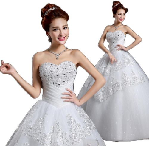 THIN STRAPS WEDDING DRESS