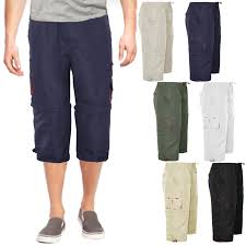 Mens 3/4 Bermuda Shorts