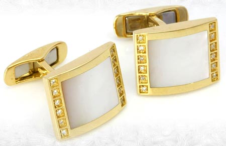 Orosilber Gold Cufflinks